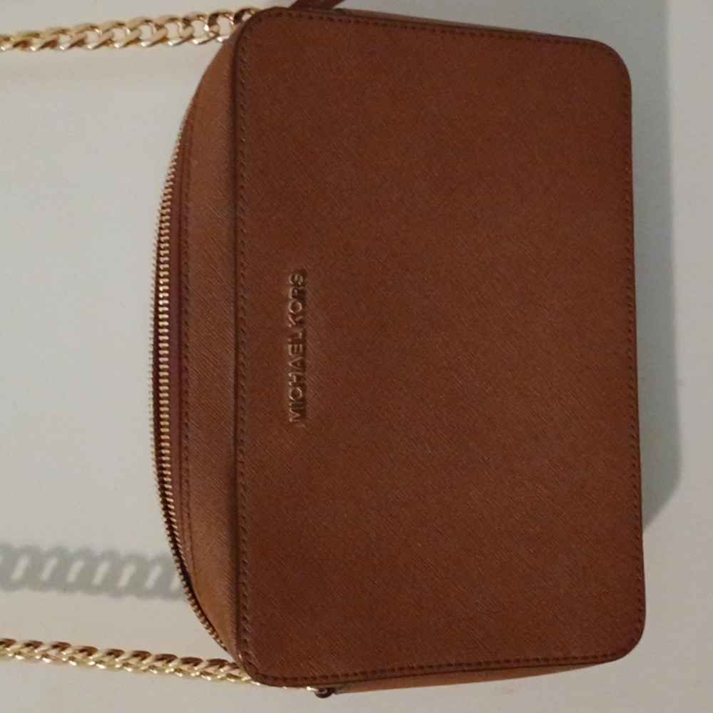 MK Brown & Gold bag